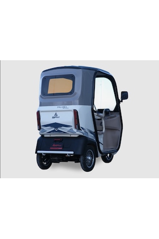 Sfm Ihlara Sf 400 3 Tekerli Elektrikli Kabinli E - Tricycle Krem