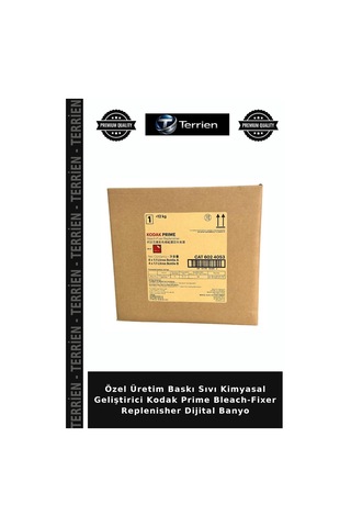 Özel Üretim Baskı Sıvı Kimyasal Geliştirici Kodak Prime Bleach-fixer Replenisher Dijital Banyo