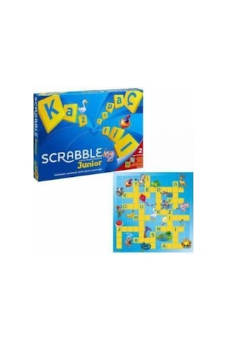 Scrabble Junior Türkçe Eğlenceli Aile Oyunu