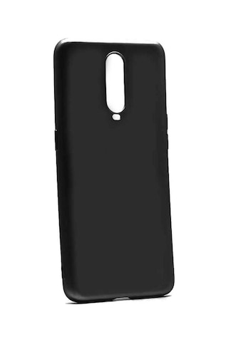 Oppo Rx17 Pro Kılıf Zore Premier Silikon Kapak Siyah