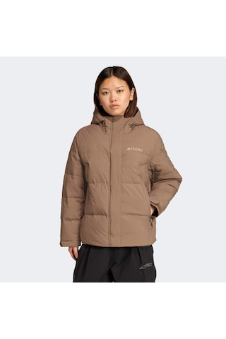 Adidas Multi Climawarm Kadın Kahverengi Yürüyüş Montu Jv8725 Kahverengi