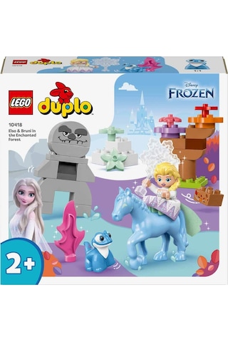LEGO® DUPLO® Disney Elsa ve Bruni Büyülü Ormanda 10418 2+ Eğitici Oyuncak Yapım Seti - 31 Parça