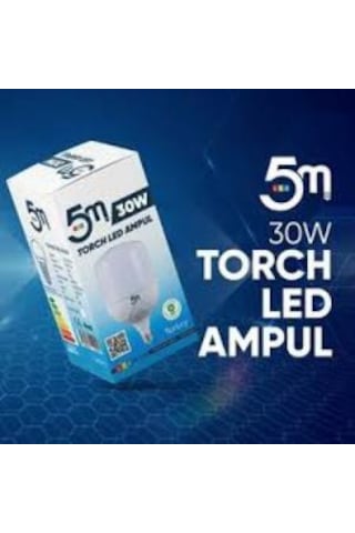 5m Led Ampul Pervane Kristal 4+1