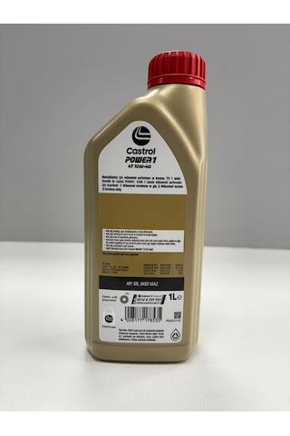 Power 1 4t 10w-40 Motosiklet Yağı 1l Üretim Tarihi 2025