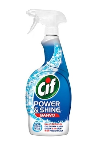 Cif Power & Shine Banyo Temizleyici Sprey 4 x 750 ML