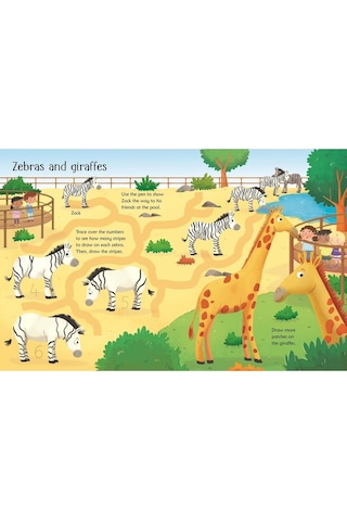 Wipe And Clean Zoo Activities