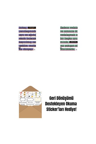 A Etika + Parçalanmış Divan + Okuma Sticker'ları