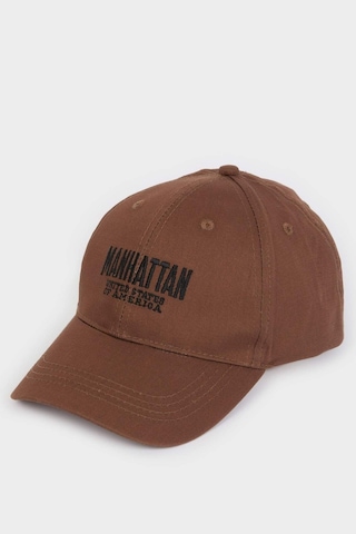 DeFacto Erkek Nakışlı Pamuklu Cap Şapka D7820AX25SMBN285