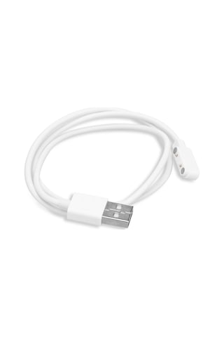 Usb 2 Pin Pogo Kablo Akıllı Saat Manyetik Sabitleyici Şarj Kablosu Gt88 Gt68 Kw08 Kw18 Kw88 Kw98 K99