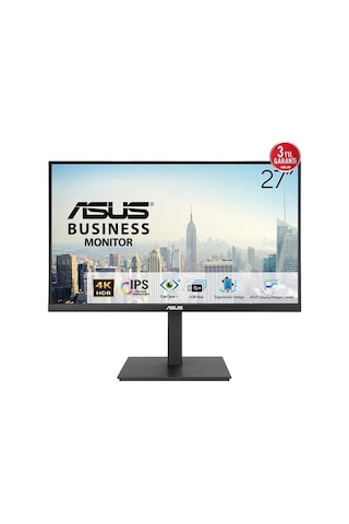 Asus 27" Ips Va27uqsb 5ms 60hz Hdmı-dp Usbc Pıvot Kurumsal Monirtör 3840x2160