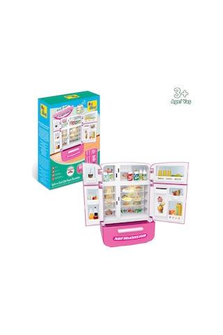 Ogi Mogi Toys Işıklı Ve Sesli Çok Kapılı Buzdolabı Eğitici Rol Yapma Oyuncağı