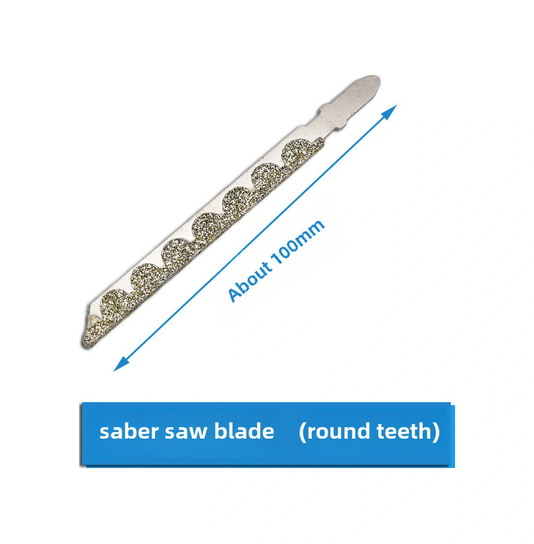Hombey Elektrikli Gergi Testere İçin Elmas Kaplı Dairesel Dişli Seramik Tuğla Kesici Bladesi