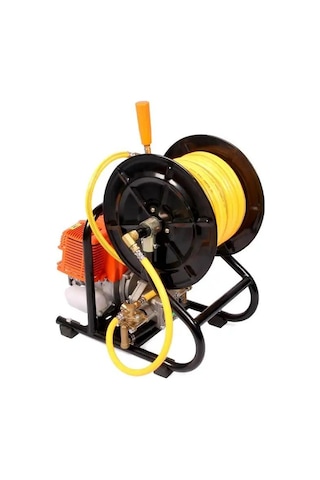 Gardenpro GP-900M Makaralı Benzinli İlaçlama Makinesi + 50 M Hortum