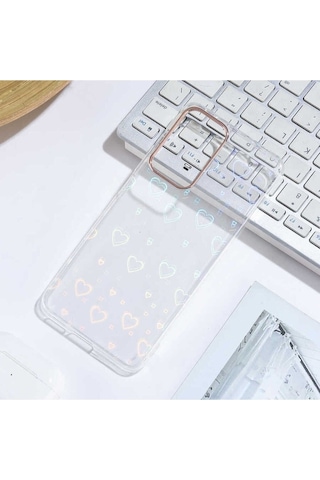 Xiaomi Redmi Note 11 Pro Plus 5g Kılıf Zore Sidney Desenli Sert Kapak Heart No1