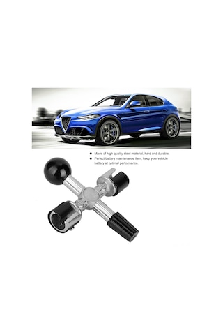 Xiyyadms Araç Aküsü Bakım Aleti: Çelik Kontrplak Temizleyici - Korozyon Kaldırıcı Ve Elektrik Bağlantısını Geliştirici