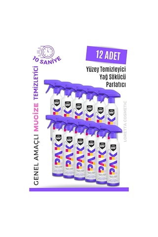Selsil Pak 12 Li 500 Ml Mucize Köpük Temizleyici Sprey