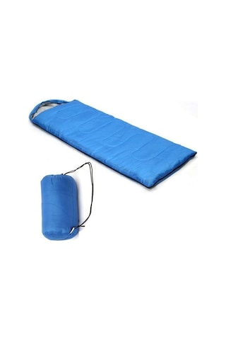 Dft Düz Başlık 190+30 CM x75 Mavi -5/10° Uyku Tulumu Mavi