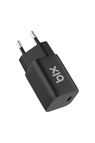 Bix Bx45g Gan Type-c Pd 45w Pps Mini Hızlı Şarj Cihazı Siyah