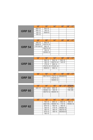 185/65-14 Ebatlarına Uyumlu Mahmuzlu Karmatik Kar Patinaj Zinciri Space
