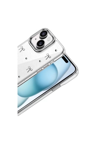 Newface Apple iPhone Uyumlu 14 Fiyonk Desenli Kapak - Desen 5 Belirtilmemiş