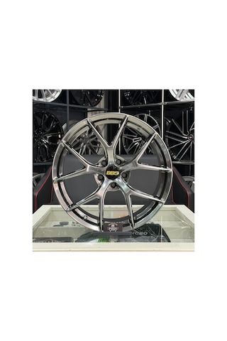19 İnç 5x108 Bbs Fı-r Hava Kanallı Forged Hyper Black Jant Modeli 4adet