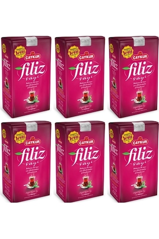 Çaykur Filiz Siyah Dökme Çay 6 x 1 KG