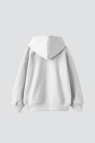 Tarzsokak Universe Man Baskılı Oversize Unisex Premium Beyaz