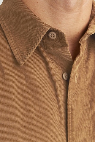 Jack & Jones Jpr Ccregent L/s Uzun Kollu Kadife Gömlek Tarçın
