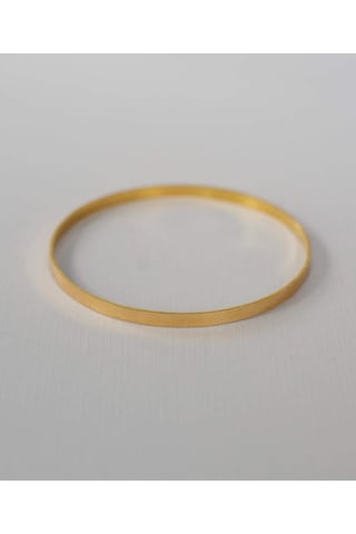 Risegold 10 Gram 22 Ayar Özel Geniş Kibrit Çöpü Bilezik Işçiliksiz