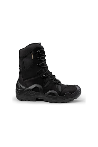 U Force Falcon Su İtici Özellikli Askeri Tactical Outdoor Fermuarlı Nubuk Bot Siyah