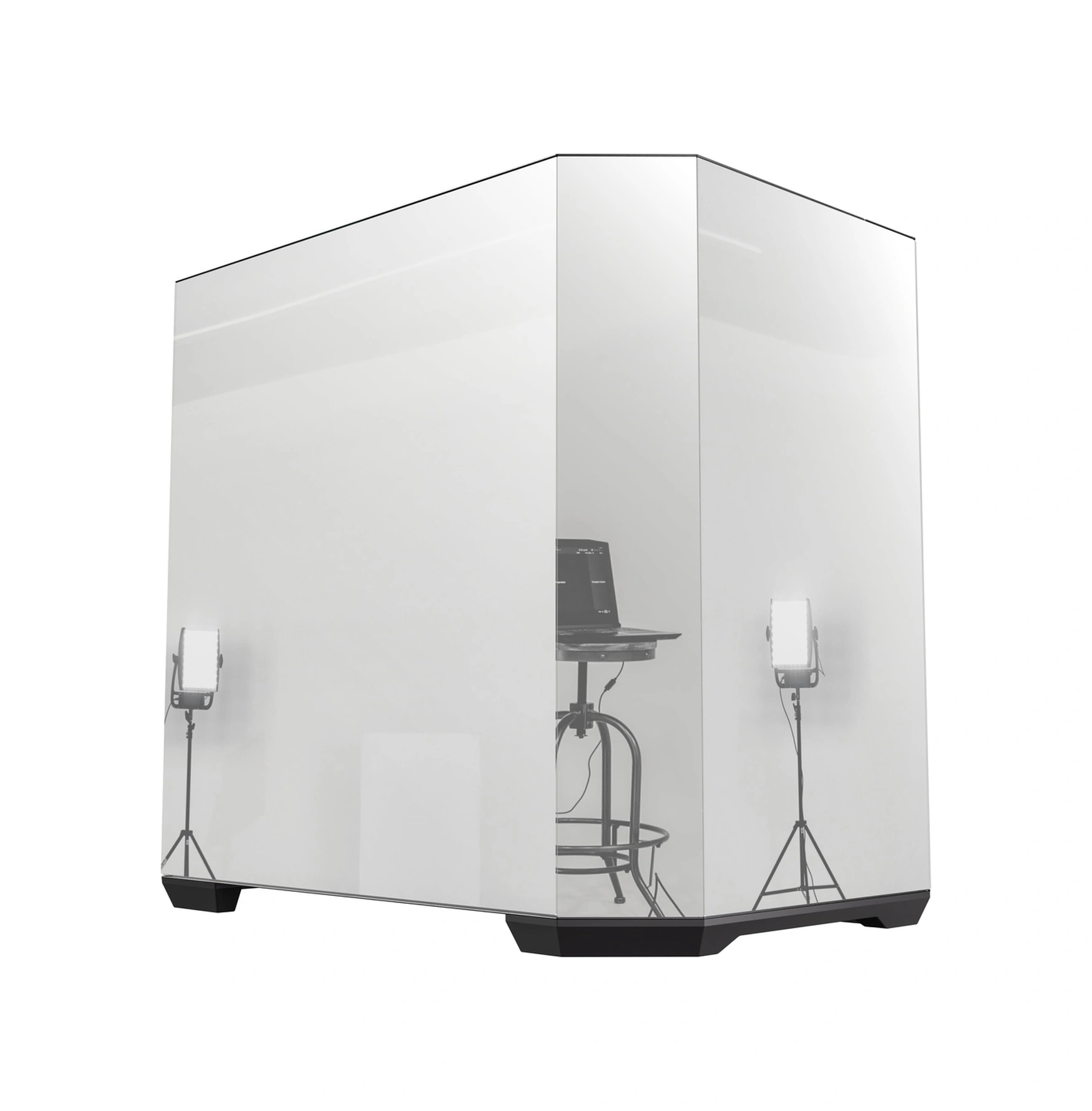 Bitfenix Mirror T10 Black 850w 80+ Bronze Psu 4x120mm Argb Fan Akak0btf0032