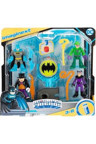 Imaginext® DC Super Friends Bat-Tech Bat-Signal Figür Seti HFD47