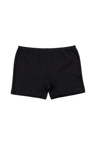 Mintev Siyah Transferli Kız Çocuk Boxer 349-2 12 Adet