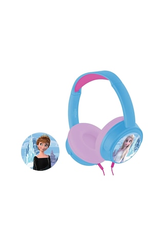 Kablolu Kulaklık Disney Frozen Karlar Ülkesi Anna Elsa Çocuk Kulaklığı Lisanslı Dy-6513-fr2 11 Adet Sticker İle Genel