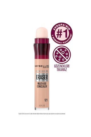 Maybelline New York Instant Eraser Kapatıcı 121 Light Honey
