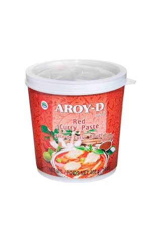 Aroy D Kırmızı Ve Yeşil Köri Ezmesi 2'li Set 2 x 400 G