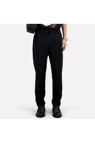 The Kooples Erkek Siyah Yün Karışımlı Pantolon