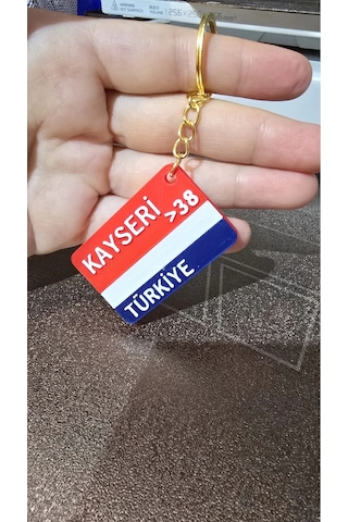 Kayseri Plaka Anahtarlık