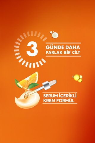 Himalaya Vitamin C Parlaklık Veren Ton Eşitleyici Portakal Özlü Serum Krem 50 ML