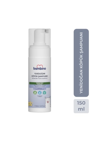 Bambino Yenidoğan Köpük Şampuan 150 Ml