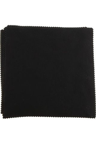 Kosona 10 Adet Mikrofiber Temizlik Mendili 15x15 Cm Siyah - Gözlük, Güneş Gözlüğü, Kamer Lens Ve Ekranlar İçin Yüksek Su Absorpsiyonu