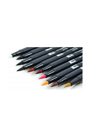 Tombow Ab-t Dual Brush Pen G.kalem Seti Portre Renkleri 10lu