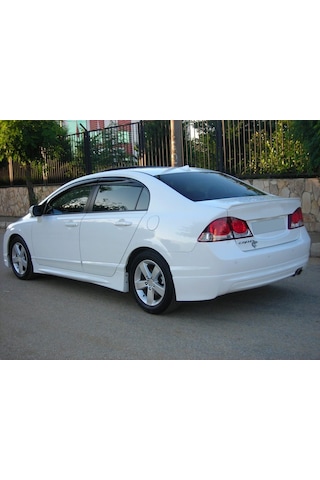 Honda Civic Fd6 Bagaj Üstü Spoiler Beyaz Boyalı