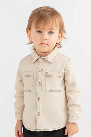 Xo Kids Erkek Çocuk Gömlek 1-4 Yaş 49605 Krem