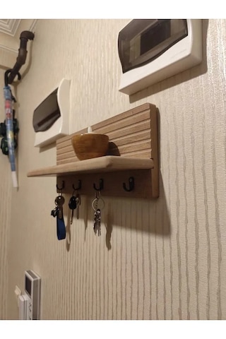 Bohem Dekoratif Anahtar Askısı, Askılık Ve Anahtarlık