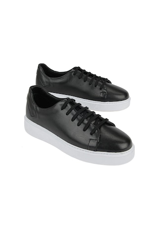 Ziya Erkek Hakiki Deri Sneaker 161423z514 Siyah 161423z514 000 40
