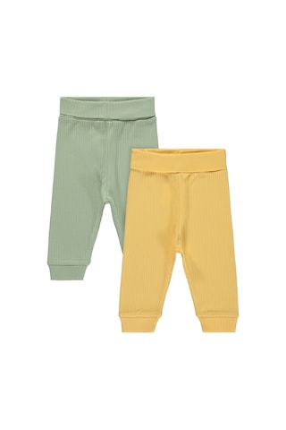 Minidamla Patiksiz Basic 2'li Set 3-12 Ay Tek Alt Bebe - Yeşil