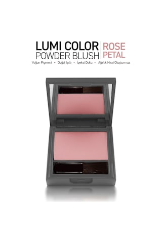 Alix Avien Lumi Color Powder Yoğun Pigmentli Ultra İnce İpeksi Dokulu Pudra Allık 151 Rose Petal