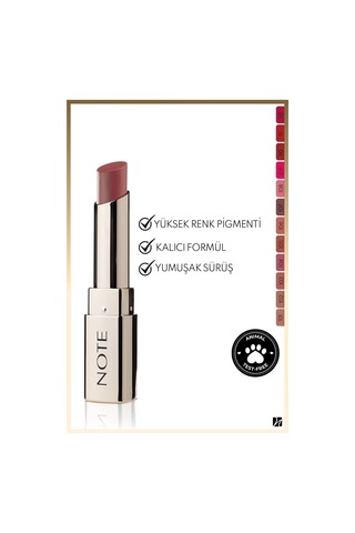 Note Cosmetique Iconic Matte Lipstick Kalıcı Mat Ruj 110 Alluring - Kırmızı