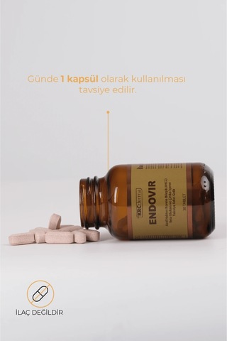 Krc Derma Endovir Takviye Edici Gıda 30 Tablet